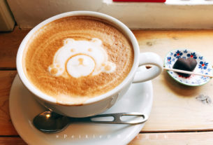 【日本九州 | 咖啡廳】大分縣日田市的可愛小熊拉花咖啡與摺紙咖啡廳・ALASKAN CAFE
