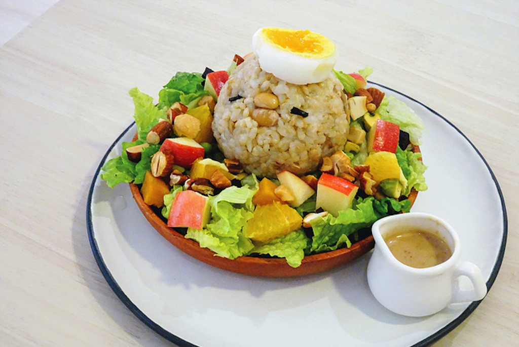 【新竹東區 | 午茶】稻實～自家種稻米食新提案！純米舒芙蕾、糙米飯糰沙拉的健康午茶